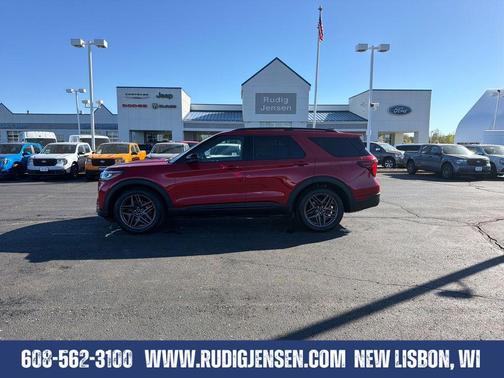 Red Metallic 2026 Ford Explorer ST