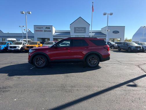 Red 2026 Ford Explorer ST