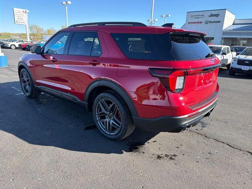 Red 2026 Ford Explorer ST