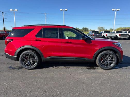 Red 2026 Ford Explorer ST