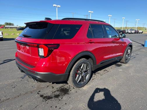 Red 2026 Ford Explorer ST