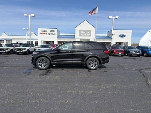 Black 2026 Ford Explorer Active
