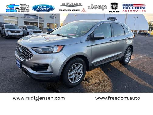 Iconic Silver Metallic 2024 Ford Edge SEL