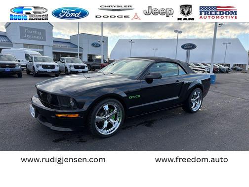 Black 2008 Ford Mustang GT