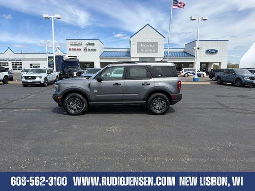 Gray Metallic 2023 Ford Bronco Sport Big Bend