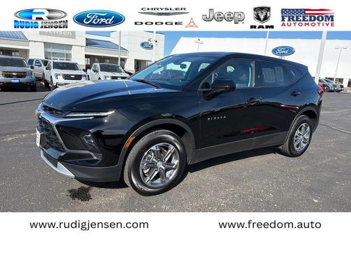 Black 2025 Chevrolet Blazer LT