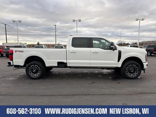 White Metallic 2026 Ford F-350 Platinum