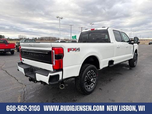 White Metallic 2026 Ford F-350 Platinum