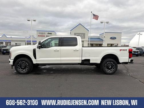 White Metallic 2026 Ford F-350 Platinum