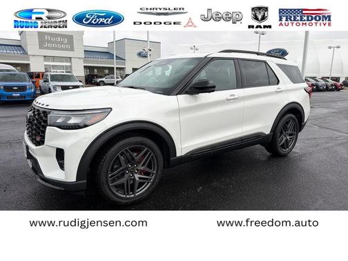 White 2026 Ford Explorer ST