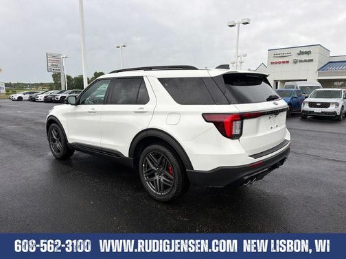 White Metallic 2026 Ford Explorer ST