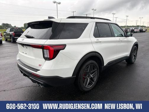 White Metallic 2026 Ford Explorer ST