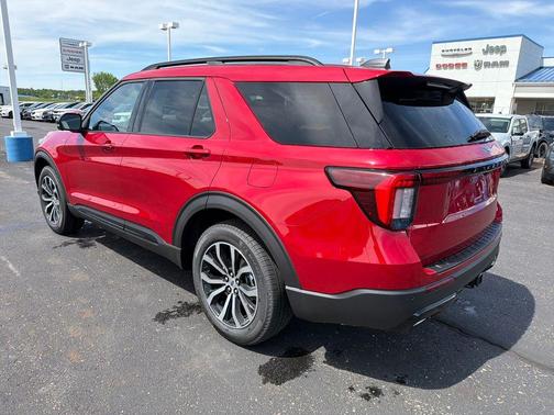 Red 2026 Ford Explorer ST-Line