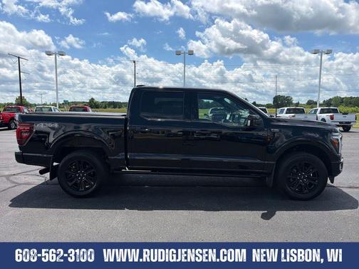 Black Metallic 2025 Ford F-150 Platinum