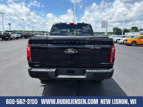 Black Metallic 2025 Ford F-150 Platinum