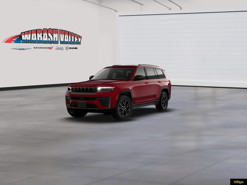 Velvet Red Pearl-Coat Exterior Paint 2026 Jeep Grand Cherokee Altitude