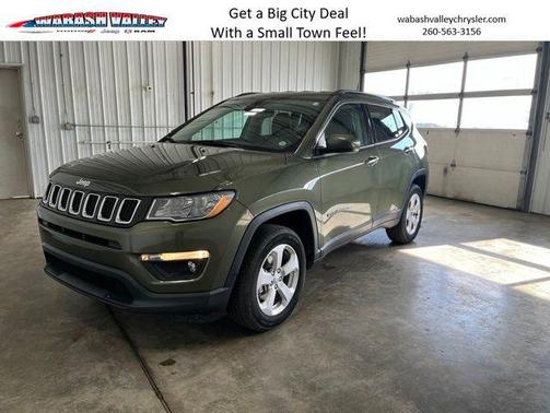 Olive Green Pearlcoat 2020 Jeep Compass Latitude