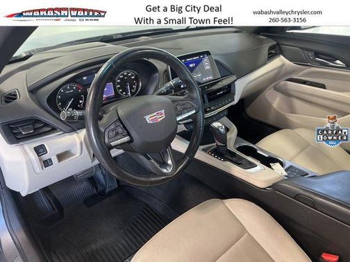 Steel Metallic 2021 Cadillac CT4 Premium Luxury