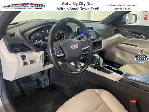 Steel Metallic 2021 Cadillac CT4 Premium Luxury