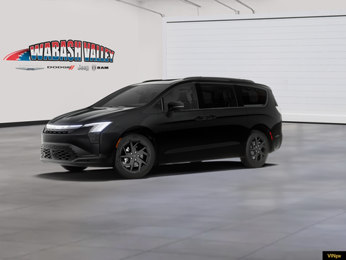 Diamond Black Crystal Pearl-Coat Exterior Paint 2027 Chrysler Pacifica Limited