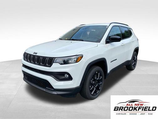 Bright White Clear-Coat Exterior Paint 2026 Jeep Compass Sport