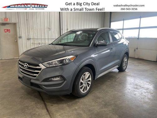 Coliseum Gray 2018 Hyundai TUCSON SEL