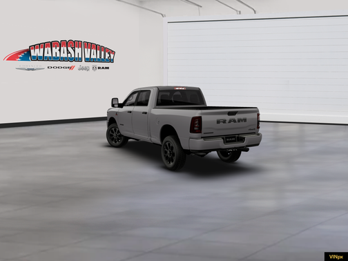 Ceramic Gray Clearcoat 2026 RAM 2500 Big Horn Crew Cab 4x4 6'4' Box