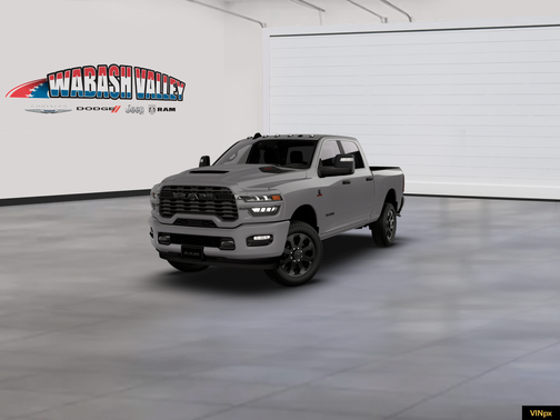 Ceramic Gray Clearcoat 2026 RAM 2500 Big Horn Crew Cab 4x4 6'4' Box