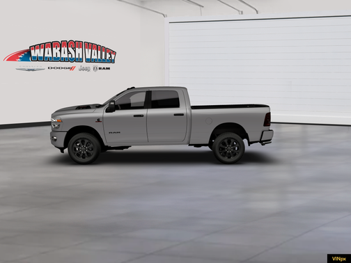 Ceramic Gray Clearcoat 2026 RAM 2500 Big Horn Crew Cab 4x4 6'4' Box