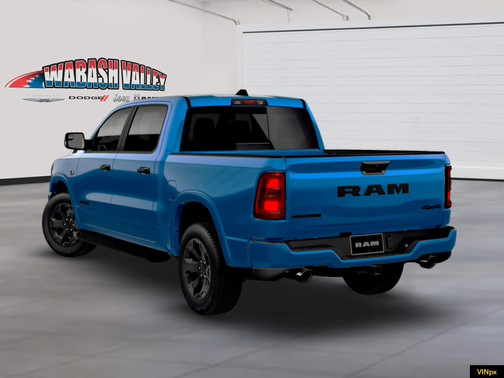 Hydro Blue Pearl-Coat Exterior Paint 2026 RAM 1500 Big Horn/Lone Star