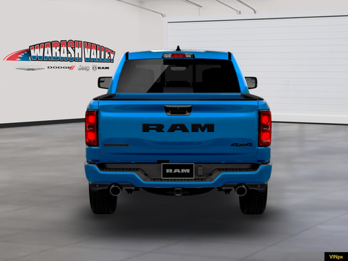 Hydro Blue Pearl-Coat Exterior Paint 2026 RAM 1500 Big Horn/Lone Star