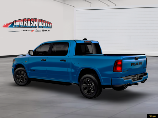 Hydro Blue Pearl-Coat Exterior Paint 2026 RAM 1500 Big Horn/Lone Star
