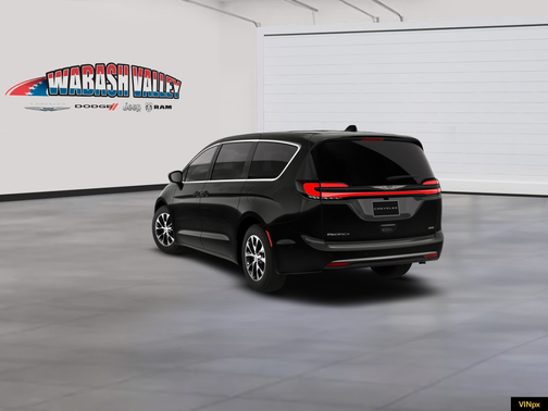 Diamond Black Crystal Pearl-Coat Exterior Paint 2026 Chrysler Pacifica L