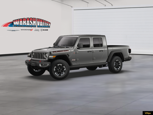 Granite Crystal Metallic Clear-Coat Exterior Paint 2026 Jeep Gladiator Rubicon