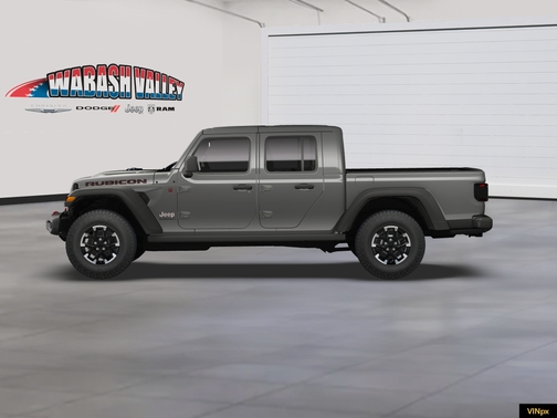 Granite Crystal Metallic Clear-Coat Exterior Paint 2026 Jeep Gladiator Rubicon
