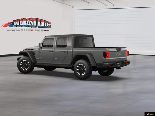 Granite Crystal Metallic Clear-Coat Exterior Paint 2026 Jeep Gladiator Rubicon