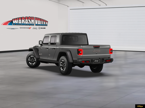 Granite Crystal Metallic Clear-Coat Exterior Paint 2026 Jeep Gladiator Rubicon