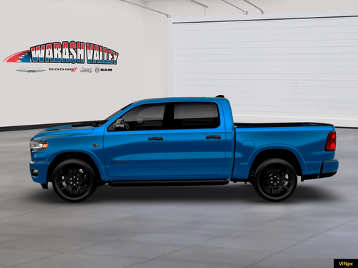 Hydro Blue Pearl-Coat Exterior Paint 2026 RAM 1500 Laramie