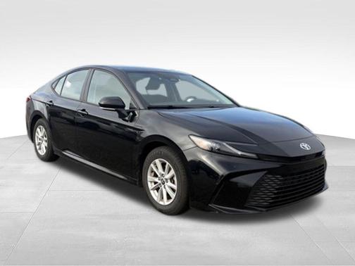Midnight Black Metallic 2025 Toyota Camry LE
