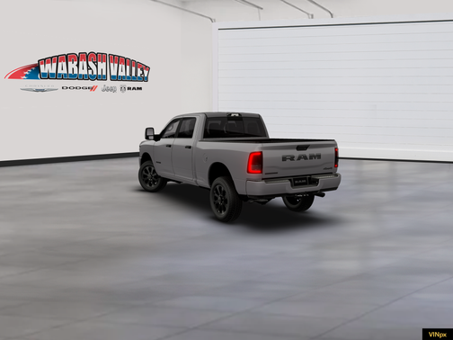 Ceramic Gray Clear-Coat Exterior Paint 2026 RAM 2500 Big Horn Crew Cab 4x4 6'4' Box