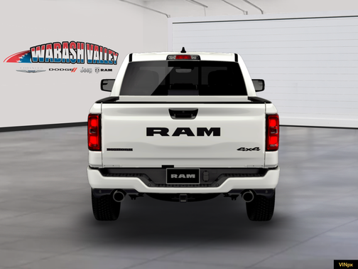 Bright White Clearcoat 2026 RAM 1500 Big Horn/Lone Star