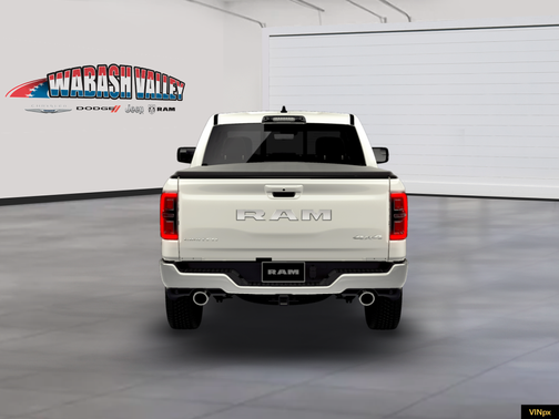 Ivory White Tri-Coat Pearl-Coat Exterior Paint 2026 RAM 1500 Limited