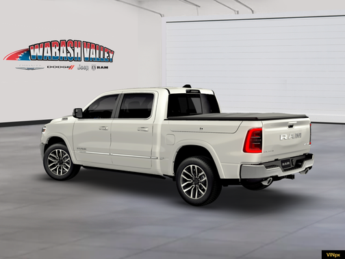 Ivory White Tri-Coat Pearl-Coat Exterior Paint 2026 RAM 1500 Limited