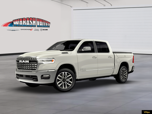 Ivory White Tri-Coat Pearl-Coat Exterior Paint 2026 RAM 1500 Limited