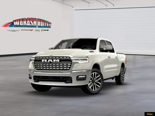Ivory White Tri-Coat Pearl-Coat Exterior Paint 2026 RAM 1500 Limited