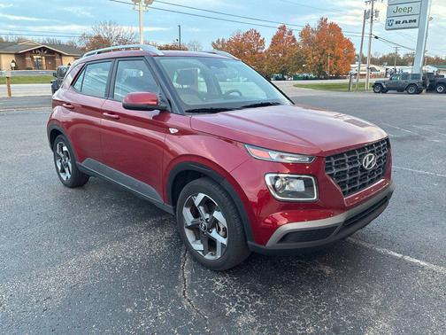 Ultimate Red 2025 Hyundai VENUE SEL