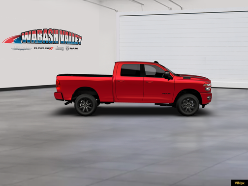 Molten Red Pearl-Coat Exterior Paint 2026 RAM 2500 Big Horn Crew Cab 4x4 6'4' Box