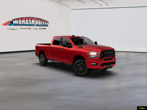 Molten Red Pearl-Coat Exterior Paint 2026 RAM 2500 Big Horn Crew Cab 4x4 6'4' Box