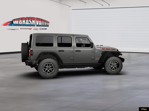 Granite Crystal Metallic Clear-Coat Exterior Paint 2026 Jeep Wrangler Rubicon