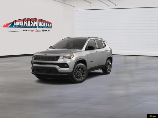 Silver Zynith Metallic Clear-Coat Exterior Paint 2026 Jeep Compass Sport